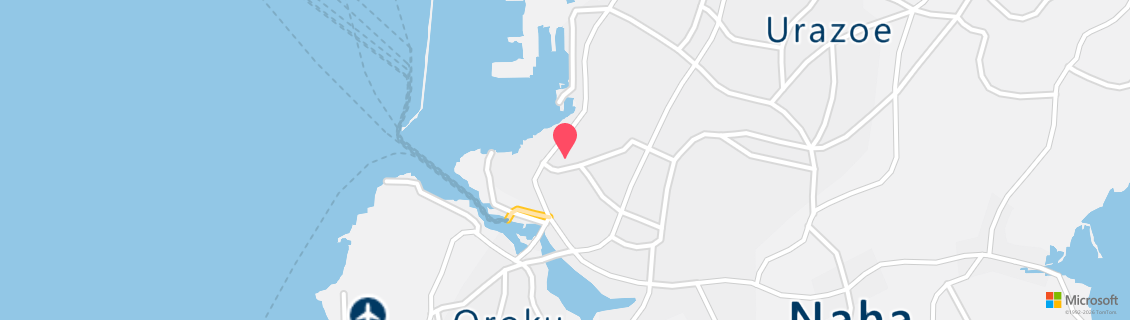 Map of the dive shop Naha Sea Marine