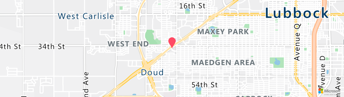 Map of the dive shop Texas Dive Center Inc.