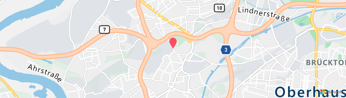 Map of the dive shop TauchRevierGasometer