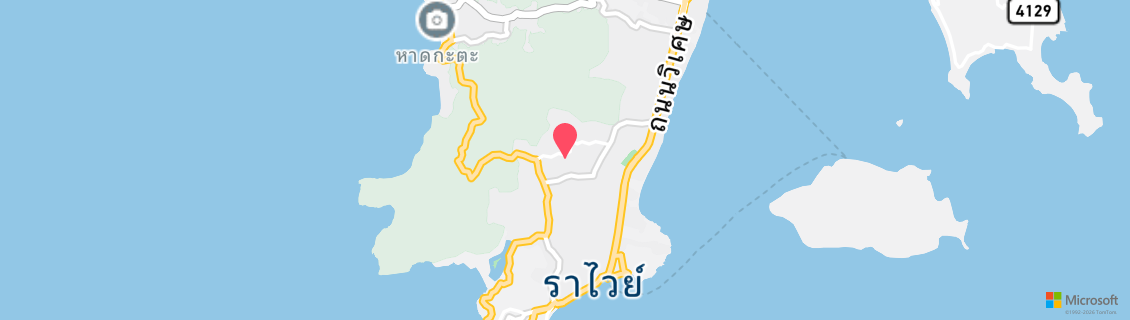 Map of the dive shop Hobo Ya Phuket