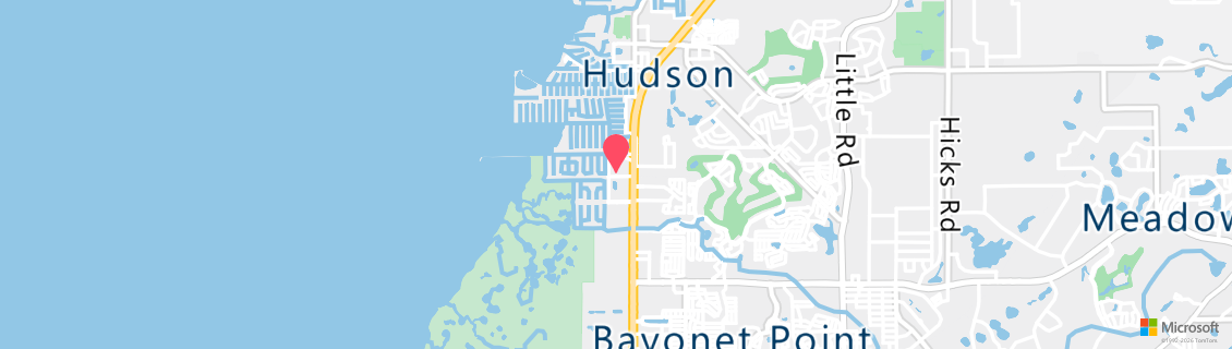 Map of the dive shop Scuba West