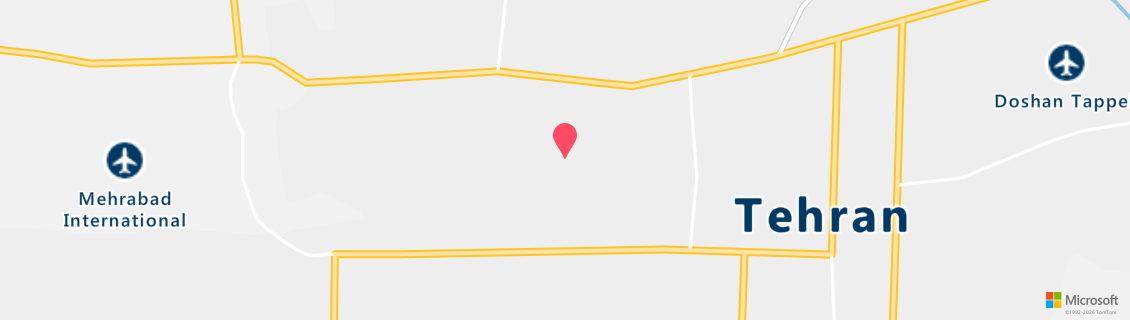 Map of the dive shop ABKAVAN QESHM