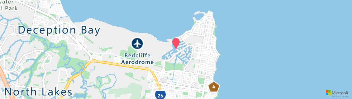 Map of the dive shop SUPERCAT CHARTERS