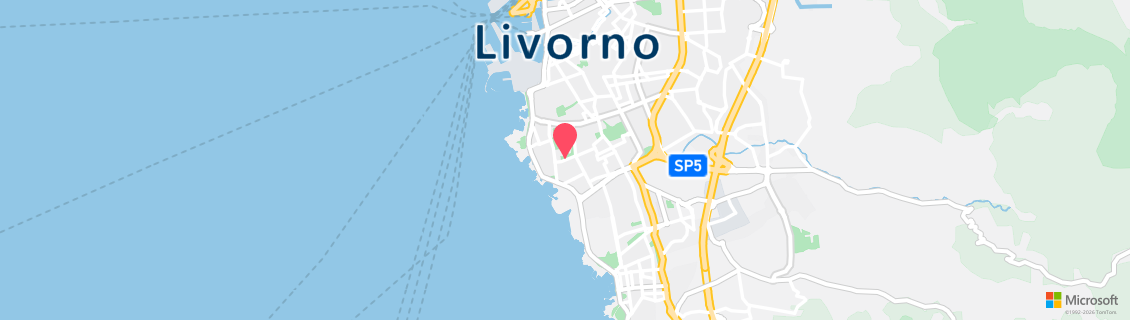 Map of the dive shop Accademia Blu Diving Center