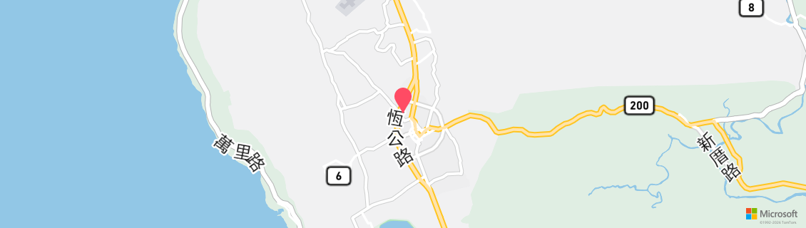 Map of the dive shop Atoll Scuba Dive Center