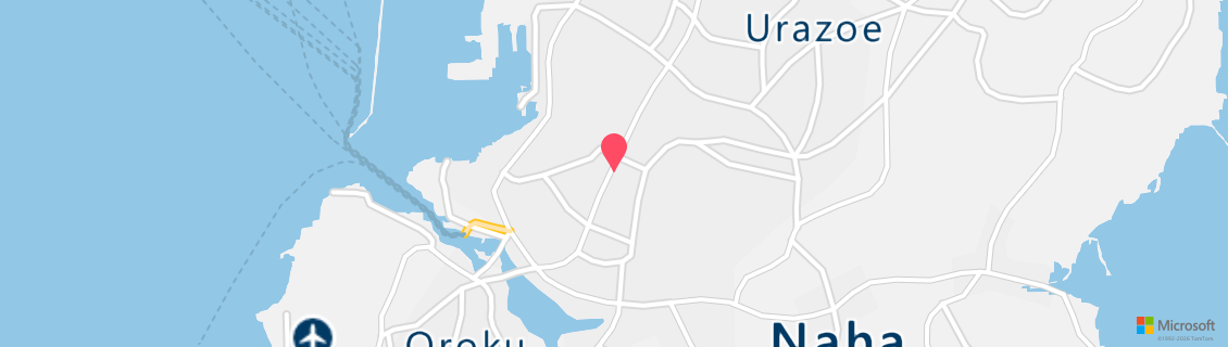 Map of the dive shop Blue Zone