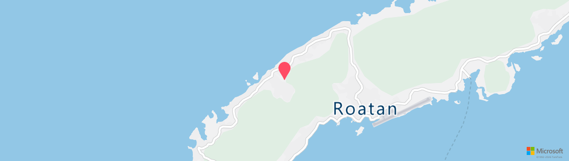 Map of the dive shop Anthony's Key Resort