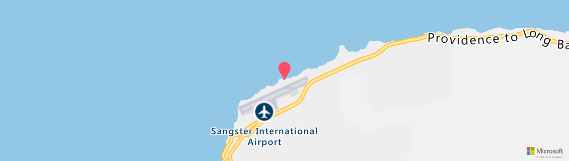 Map of the dive shop Sandals Montego Bay