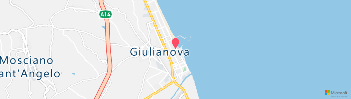 Map of the dive shop ASD UP AND DOWN