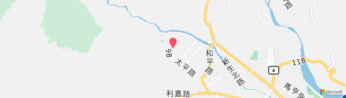 Map of the dive shop No. 11, Guiwan, Ludao Township,