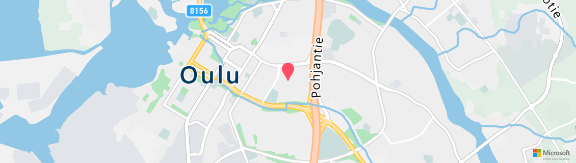 Map of the dive shop Oulun Uinti