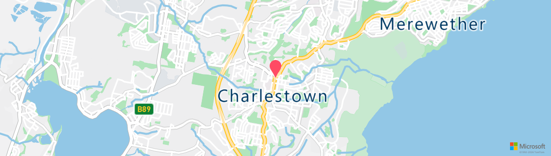 Umgebungskarte des Tauchshops Charlestown Diving Academy