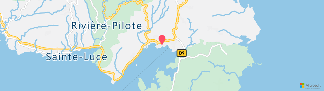 Map of the dive shop PLONGEE IMMERSION CARAIBES