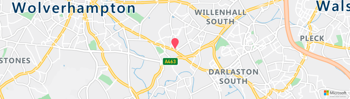 Map of the dive shop Scuba Shack