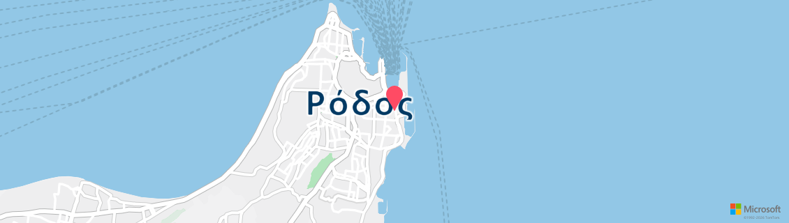 Map of the dive shop Trident Scuba Diving School