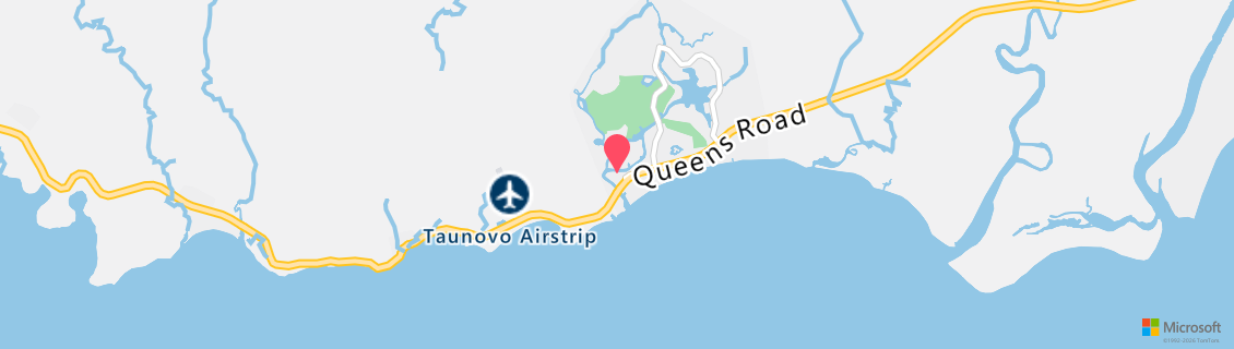 Umgebungskarte des Tauchshops Aqua Trek Beqa