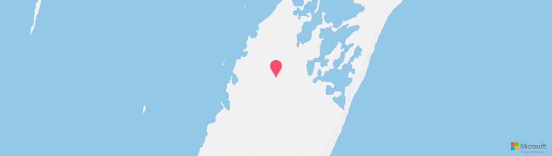 Map of the dive shop Island Divers Belize