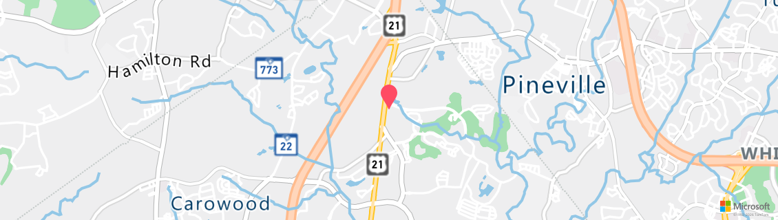 Map of the dive shop Xplore Scuba