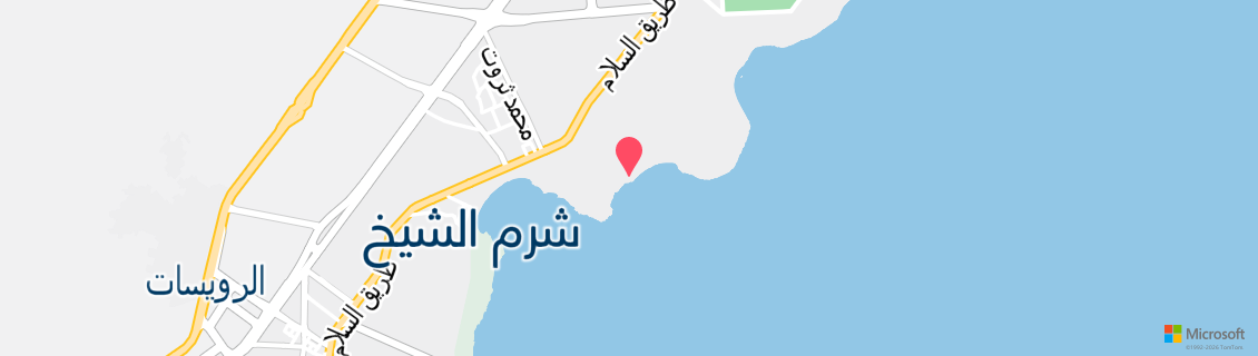 Map of the dive shop Sheikh Coast Diving Center