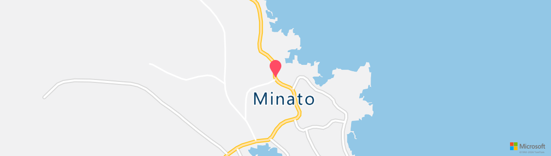 Map of the dive shop Sanriku Diving Center