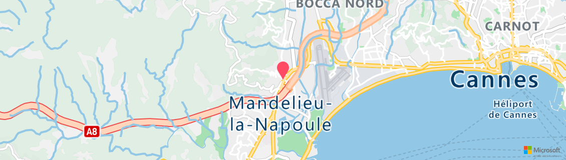 Map of the dive shop Centre de Plongee de La Rague