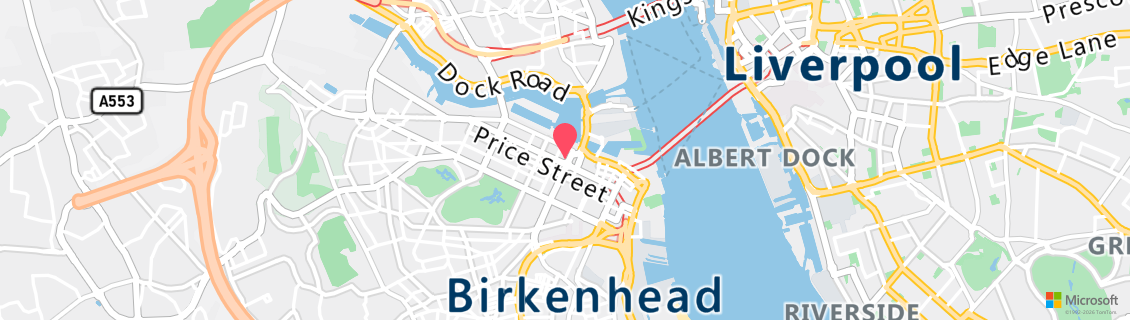 Map of the dive shop Wirral Sports - Diving & Watersports
