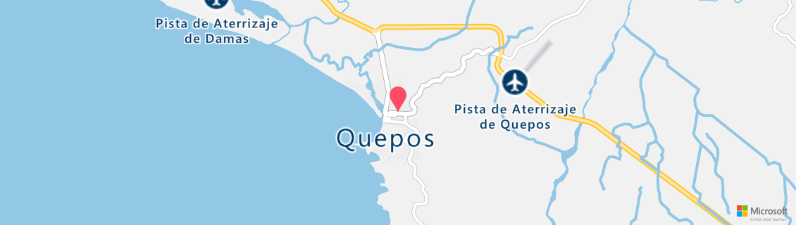 Umgebungskarte des Tauchshops Oceans Unlimited Costa Rica S.A.