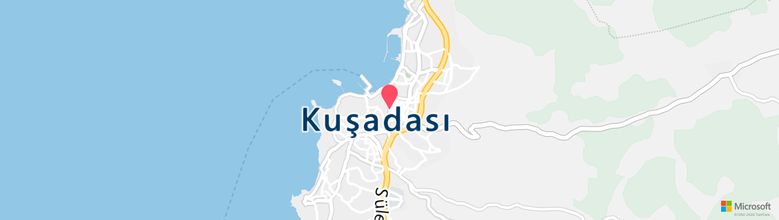 Umgebungskarte des Tauchshops KUSADASI DIVING CENTER