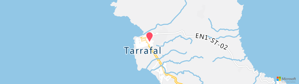 Map of the dive shop DiveCenter Santiago