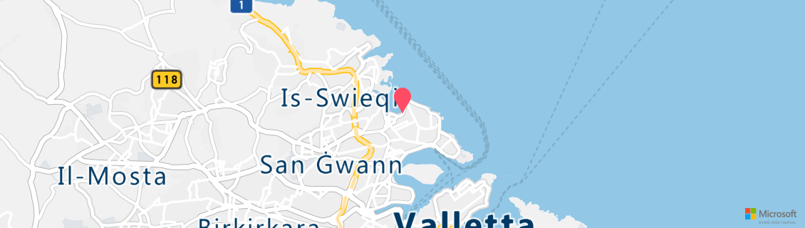 Map of the dive shop Watercolours Dive Centre