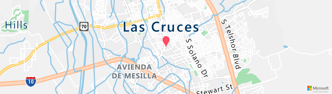 Map of the dive shop Dona Ana Divers