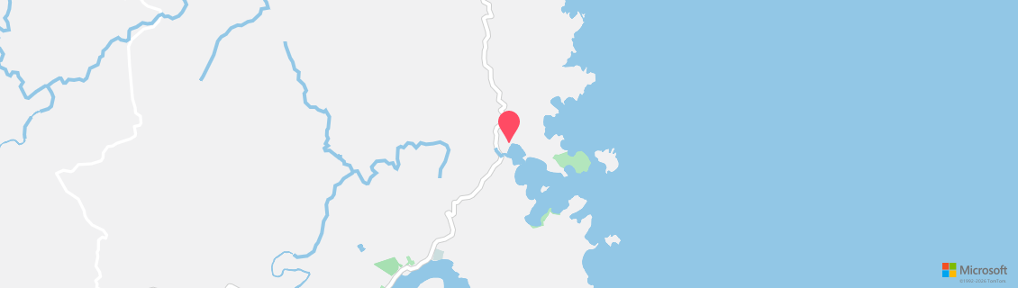 Map of the dive shop Dive! Tutukaka