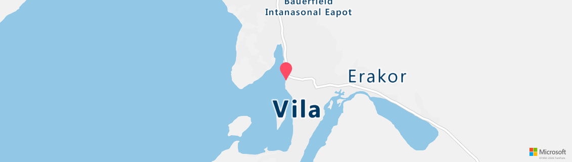 Map of the dive shop Tranquility Island Resort