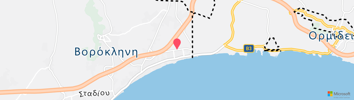 Map of the dive shop Alpha Divers